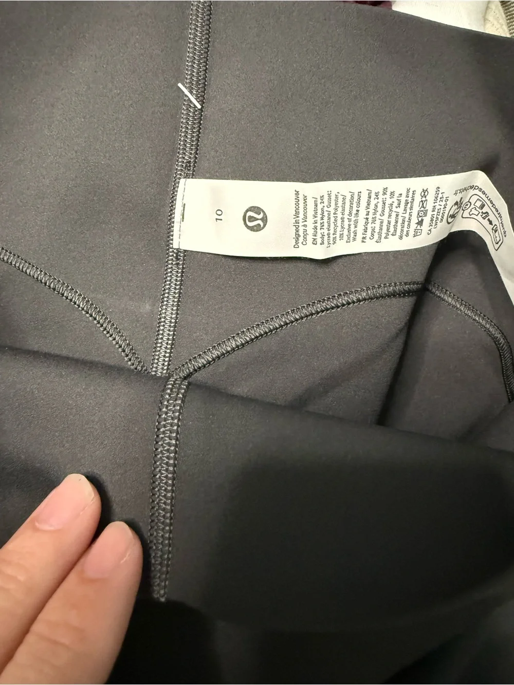 lululemon athletica Woman’s Black Leggings - Classic Stretch